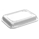 HFA 2059DL-1000 Dome Lid for Handi-foil 1 lb Aluminum Foil Carryout Containers, Clear Plastic - 1000 / Case