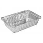 HFA 2062-30-500 Handi-foil Aluminum Foil 2.25 lb Containers, 8-7/16" x 5-15/16" x 1-13/16" - 500 / Case