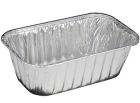 HFA 317-30-200 Handi-foil 1 Lb Aluminum Foil Loaf Pan, 15 oz, 6-3/32" x 3-23/32" x 2-1/32" - 200 / Case