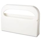 Hospeco HG12 Dispenser for Half-Fold Toilet Seat Covers, White - 2 / Case