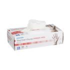 McKesson Vinyl Exam Gloves, Powder Free, Smooth, X-Large, Clear - 100 / Case