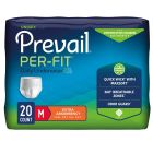 Prevail Per-Fit Pull Up Daily Underwear, Medium (34-46 in.), Extra - 20 / Case