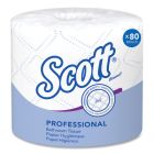 Kimberly-Clark 04460 Scott Essential Toilet Paper, 2 Ply, Recycled, 550 Sheets / Standard Roll - 80 / Case