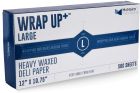 McNairn Packaging 105304 Wrap Up+ Large Heavy Waxed Deli Paper Sheets, 12" x 10.75" - 6000 / Case