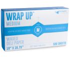McNairn Packaging 105503 Wrap Up Medium Waxed Deli Paper Sheets, 10" x 10.75" - 6000 / Case