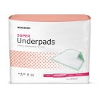 McKesson Super Underpads, 23" x 36", Moderate Absorbency - 150 / Case