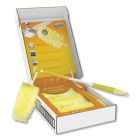 P&G 77300 Swiffer Heavy Duty Duster Starter Kit, 3' Handle, 12 Duster Refills - 1 / Case