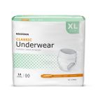 McKesson Classic Pull Up Underwear, X-Large (58-68 in.), Light - 56 / Case