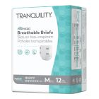 Tranquility Essential Breathable Briefs Adult Diapers with Tabs, Medium (32 to 44 in.), Heavy - 96 / Case