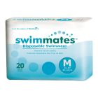 Swimmates Disposable Swimwear Pull-Up Swim Diaper, Medium (34 to 48 in.) - 20 / Case