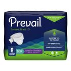 Prevail Bariatric Briefs Adult Diaper with Tabs, Size C 4X-Large (Up to 110 in.), Overnight - 8 / Case