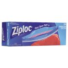 SC Johnson 314445 Ziploc Gallon Freezer Bags, Double Zipper, Clear - 252 / Case