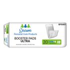 Secure Personal Care Products Booster Pads Ultra, 13" - 180 / Case