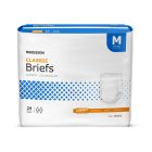 McKesson Classic Adult Diapers with Tabs, Medium (32-44 in.), Light - 24 / Case