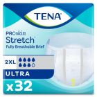 TENA Stretch Adult Diapers with Tabs, 2X-Large (64-70 in.), Ultra - 32 / Case