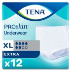 TENA ProSkin Fully Breathable Absorbent Underwear, X-Large (55-66 in.), Extra - 48 / Case