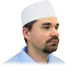 The Safety Zone DHWH-1000 Paper Cook's Hats / Caps, White - 1000 / Case
