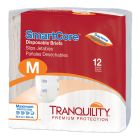 Tranquility SmartCore Adult Diaper with Tabs, Medium (32 to 44 in.), Maximum - 12 / Case