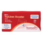 Tranquility TopLiner Booster Pad, Mini (2.75 x 10.5 in.), Heavy - 200 / Case