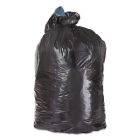 Trinity ML3339X 33 Gallon Garbage Bags / Trash Can Liners, 1.6 Mil, 23" x 10" x 39", Black - 100 / Case