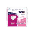 Seni Super Quatro Adult Diapers with Tabs, Small (22 to 31 in.), Overnight / Severe - 48 / Case