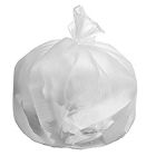 Vintage NCSR303716N 20-30 Gallon Garbage Bags / Trash Can Liners, 16 Mic, 30" x 37", Clear - 500 / Case