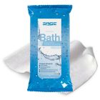 Sage Essential Bath Rinse-Free Wipes with Aloe, Scented - 480 / Case