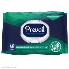 Prevail Premium Washcloths / Adult Wipes with Lotion, Unscented - 576 / Case