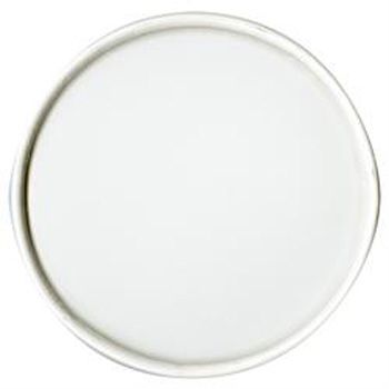 Solo CA16A-4000 Paper Lid for Flexstyle 8 oz, 12 oz, 16 oz Paper Food Containers, Non-Vented, White - 500 / Case