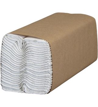 Cascades H181 Select C-Fold Paper Hand Towels, 10" x 13", White - 2400 / Case