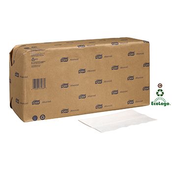 Essity D820 Tork Advanced Soft Minifold Paper Dispenser Napkin Refills, 1 Ply, White - 6000 / Case