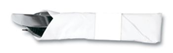 AmerCareRoyal RNB20M Napkin Bands, White Paper with Adhesive - 20000 / Case