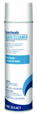 Boardwalk 341A Glass Cleaner, Foaming, Sweet Scent, 18.5 oz Spray Can - 12 / Case