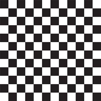 McNairn Packaging 110846 Black Checkered Basket Liners, Dry Waxed Paper, 12" x 12" - 2000 / Case