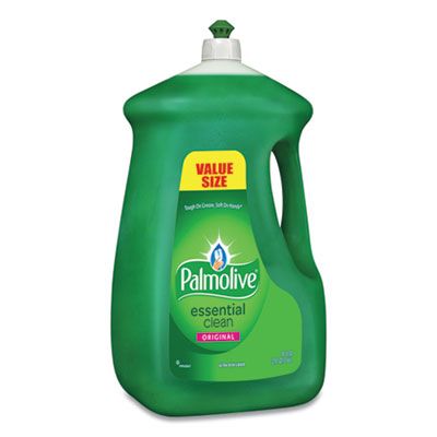 Colgate-Palmolive 46157 Palmolive Dishwashing Liquid, Original Scent, Green, 90 oz Bottle - 4 / Case