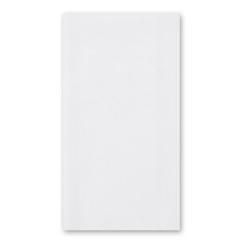 Hoffmaster 856499 Linen-Like Paper Guest Towels, 12" x 17", White - 500 / Case