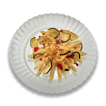 EMI Yoshi REP9W Resposables 9" Plastic Catering Plates, White - 180 / Case