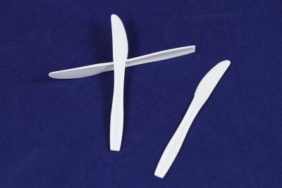 Solo MOWK-0007 Regal Plastic Knives, Polypropylene, White - 1000 / Case