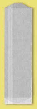Fischer Paper 400 Silverware Bags, Glassine, 10" x 2.75", Translucent - 10000 / Case
