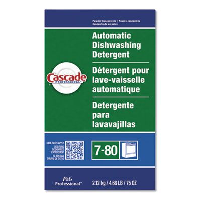 P&G 59535 Cascade Automatic Dishwasher Detergent Powder, Fresh Scent, 75 oz Box - 7 / Case