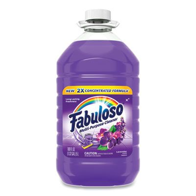 Colgate-Palmolive 61037882 Fabuloso Multi-Purpose Cleaner, Lavender Scent, 169 oz Bottle - 3 / Case