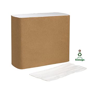 Essity N5181A Tork Universal Paper Dinner Napkins, 1 Ply, 1/8 Fold, White - 3000 / Case