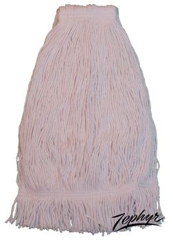 Zephyr 15524 Fantail 4 Ply Rayon Mop Heads, 24 oz - 12 / Case