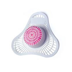 Hospeco 1901 Urinal Screens with Cherrry Scent, Non-Para Block with Enzymes - 12 / Case 