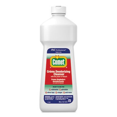 P&G 73163 Comet Creme Deodorizing Cleanser, 32 oz Bottle - 10 / Case
