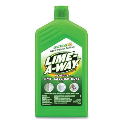 Reckitt Benckiser 87000 Lime-A-Way Lime, Calcium & Rust Remover Gel, 28 oz Bottle - 6 / Case