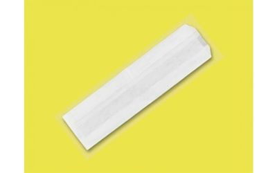 Fischer Paper BB18 Bread Bags, Paper, 5" x 3" x 18", White - 1000 / Case