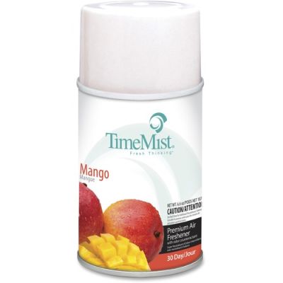 Zep 1042810 TimeMist Metered Aerosol Air Freshener Refill, Mango Scent, 6.6 oz Can - 12 / Case