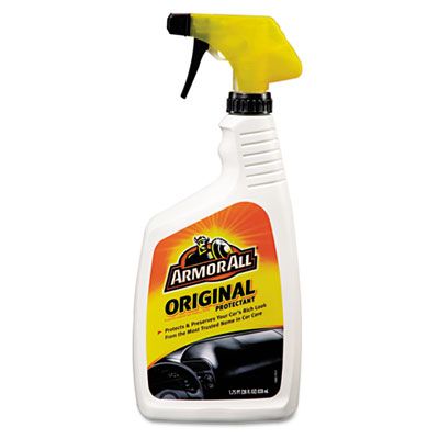 Armor All 10228 Original Protectant for Leather / Rubber / Vinyl, 28 oz Spray Bottle - 6 / Case