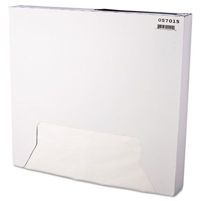 Bagcraft 057015 Food Wrap / Liner Sheets, 15" x 16", White - 3000 / Case